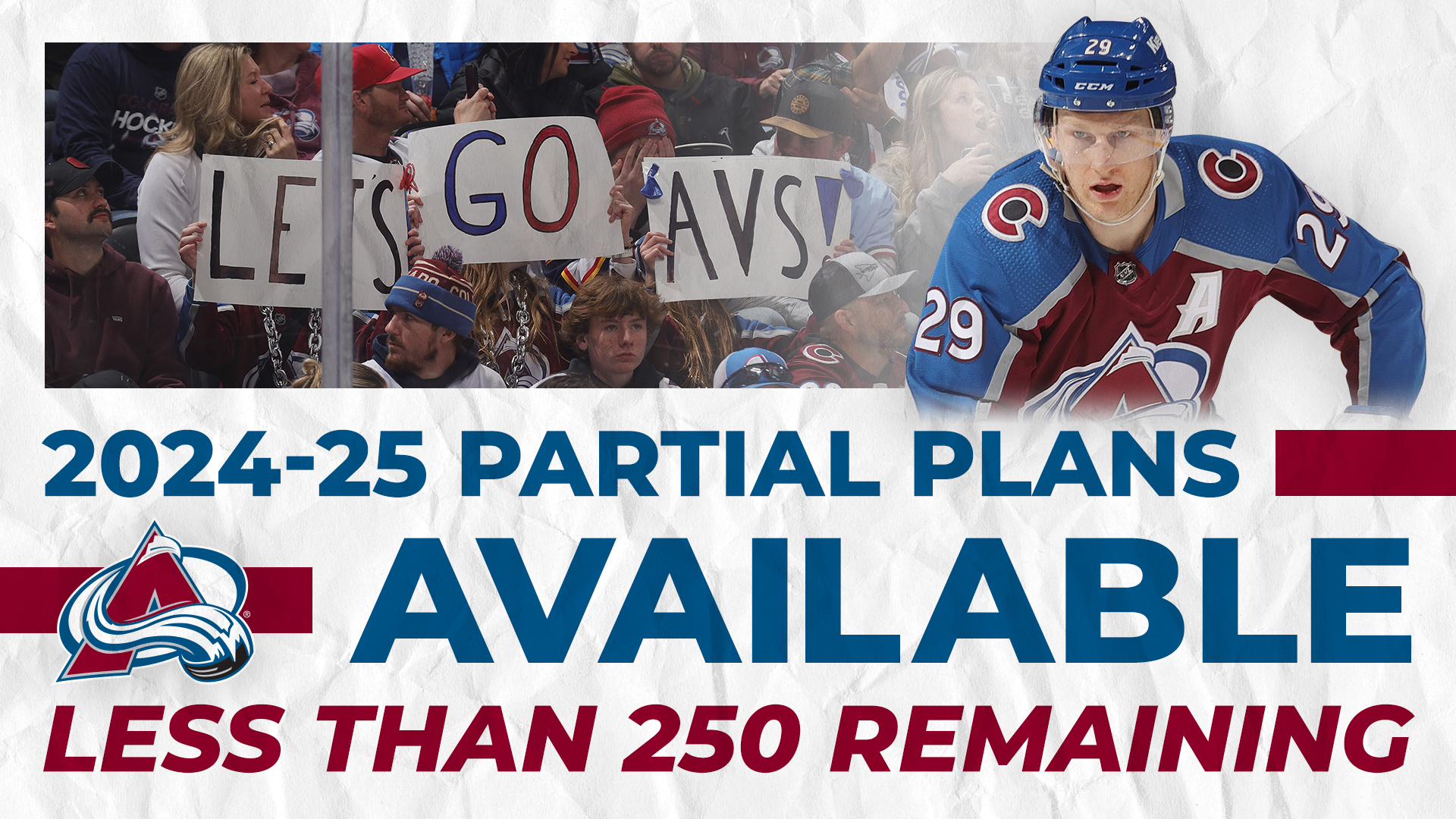 Less than 250 Partial Plans Remaining! 